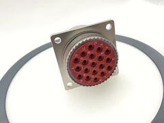 19 Женские штифты MIL-DTL-26482 Коннектор Неэлектрический никель Finsh Mil DTL 26482 Серия II