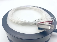 Надежный соединитель для промышленных емкостей J14F, покрытый золотом 3A-55.C-125.C