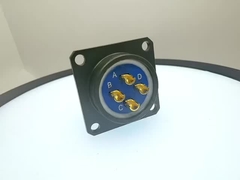 Круглый электрический разъем