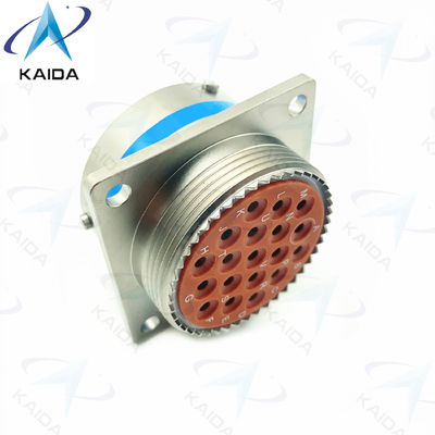 качество  19 Female Pins MIL-DTL-26482 Connector Electroless Nickel Finsh Mil Dtl 26482 Series Ii завод