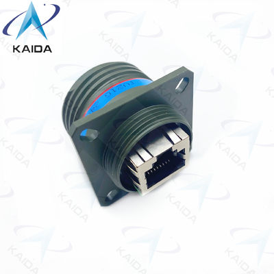 Качество  Finsh Olive Green Cadmium RJFTV21G Solder Termination Method RJ45 Series Tri Start Thread Coupling Mechanism завод