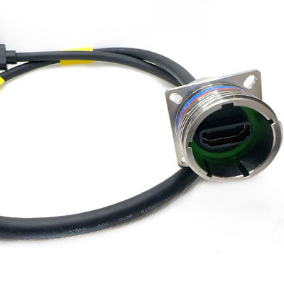 качество  YW3 20E06S-K Stainless Steel Passivated HDMI Connector for Professional Applications.D38999 Series with HDMI.High Definition Multimedia Interface завод