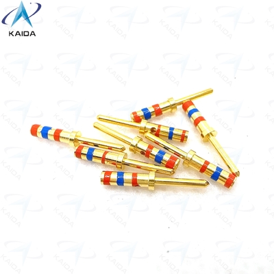 качество  D38999 Series Cooper Alloy Contact with Gold Plating Meeting Customer Requirements.M39029/58-363.20# Pin Contact.Color bands with Orange - Blue - Orange завод