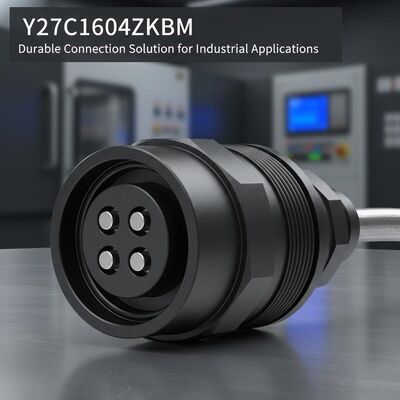 Качество  4 Number of Contacts Circular Electrical Connector Part Number Y27C1604ZKBM Durable Connection Solution for Industrial Applications завод
