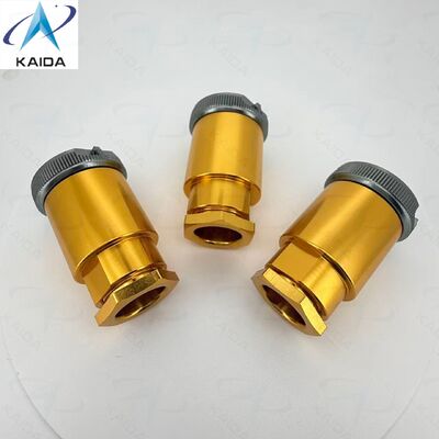 Качество  Bayonet Coupling PC-32T PC Series Russian Standard Connector.Anodized Yellow Plating.32 Pins.Straight Plug with Backshell завод