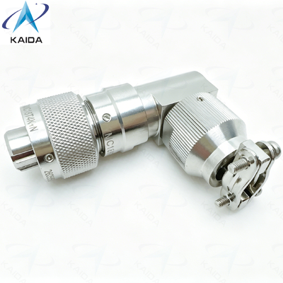 Качество  4 Number of Contacts YMC Series Corrosion-Resistant & Waterproof Electrical Connectors YMC18T4K1N.Stainless Steel Passivated.90° Backshell завод