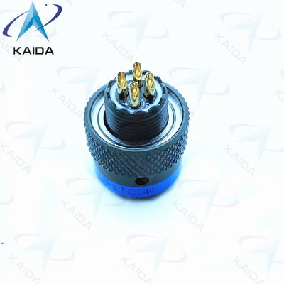 Завершение контакта с сварщиком MS3116F8-4P 500V Mil 26482 соединитель Оливково-зеленый кадмий