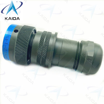 MIL-DTL-26482 Серия 1 MS3116HM12-14S Заказ герметическая оболочка 14 женских штифтов Оливково-зеленый Кадмиевый покрытие