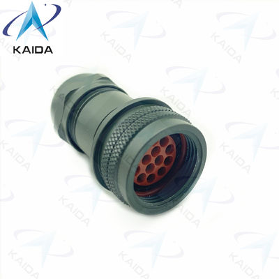 MIL-DTL-26482 Серия 1 MS3116HM12-14S Заказ герметическая оболочка 14 женских штифтов Оливково-зеленый Кадмиевый покрытие