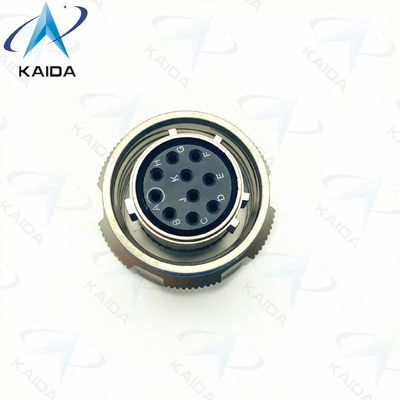 500В MIL-DTL-38999 серия III разъемный разъем для военных D38999/26FC98SN Электролесное никель 10 женских штифтов.Серия 8D.