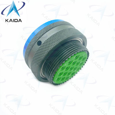 MIL-DTL-38999 Серия I Оливково-зеленый кадмиевый кожура Окончание с 500V напряжением Назначенное соединение байонета MS27467T25B19PN