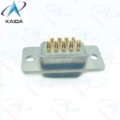 500V MIL-DTL-83513 Алюминиевый Micro D приемник соединитель 500 циклов спаривания Контакты медного сплава.