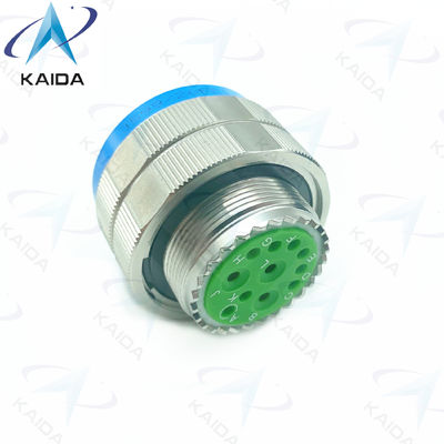 Золотопокрытый 11 контактов MIL-DTL-38999 серия 3 разъединитель.D38999/26KE11PN.Нержавеющая сталь пассивированная серия 8D