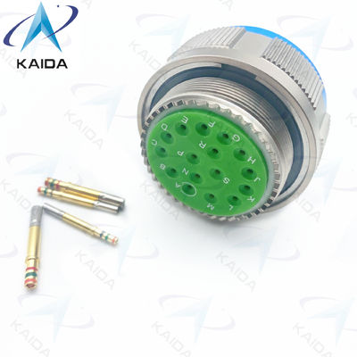 Threaded Coupling MIL-DTL-38999 Series III With Crimp Contact 16# Female Contacts.Electroless Nickel.D38999/26FH97SA.