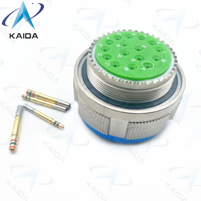 Threaded Coupling MIL-DTL-38999 Series III With Crimp Contact 16# Female Contacts.Electroless Nickel.D38999/26FH97SA.