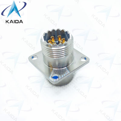 Золотая контактная отделка 6 Контактная сварка тип MIL-DTL-26482 Серия соединителя MS3470S10-6PH Нержавеющая сталь пассивированная