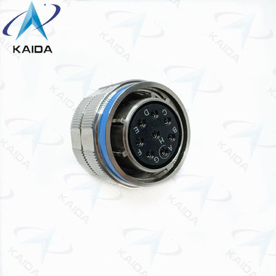 Прокатная сцепка MIL-DTL-38999 серия III..D38999/26KD48SN-H. Пассивированная из нержавеющей стали. Контакты для сварных чашек. Серия 8D.
