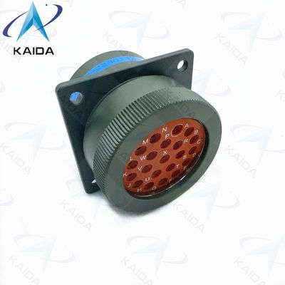 21 Контакты Сплавщик Контактный конец MIL-DTL-26482 Серия IMS3110E22-21SN Окружающая среда Запечатанный оливково-зеленый кадмий