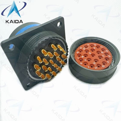 21 Контакты Сплавщик Контактный конец MIL-DTL-26482 Серия IMS3110E22-21SN Окружающая среда Запечатанный оливково-зеленый кадмий