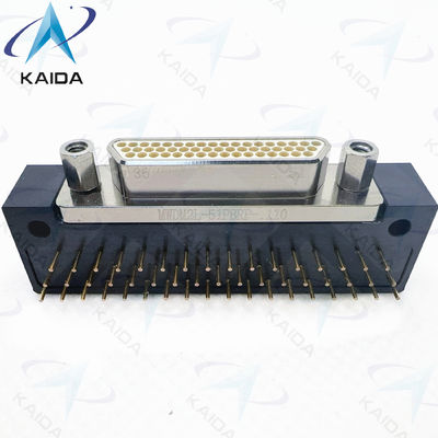 MIL-DTL-83513 51 Контактные правоугольные микро-D соединители -55 до 125.C.MWDM2L-51PBRP-110 MWDM Серия 51 Контакты для печатных плат