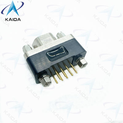 Вертикальный MIL-DTL-83513 прямоугольный розетка Micro D PCB соединитель Золото над никелем контактная покрытие GMR7580-9S2BPN