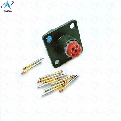 MS27497T08B35SA MIL-DTL-38999 Серия II 500 V 6 Контакты Электрический соединитель Стенный приемник JTPQ00