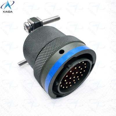 Оливково-зеленый кадмиевый кожура завершение миниатюрный разъединитель MIL-DTL-26482 серии I для военных и аэрокосмических MS3116F18-32PN, вставка с зажим кабеля.