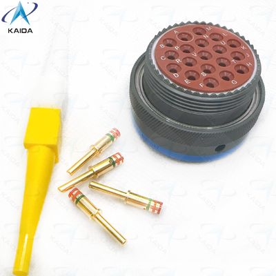 19 Контакты прямая розетка MIL-C-26482 II для прочного соединения в тяжелых приложениях