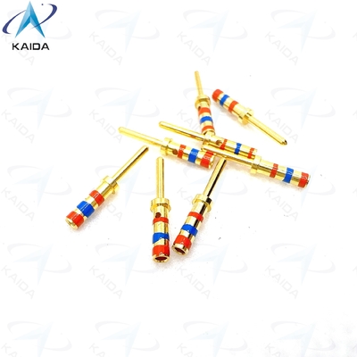 Коннектор типа "Crimp Termination" из медного сплава серии D38999 для тяжелых и прочных применений.