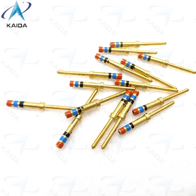 Коннектор типа "Crimp Termination" из медного сплава серии D38999 для тяжелых и прочных применений.