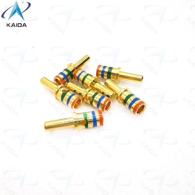 Найдите идеальные обжимные разъемы D38999 Series для ваших нужд。M39029/58-365.12# Контактный штырь. Медный сплав с золотым покрытием.