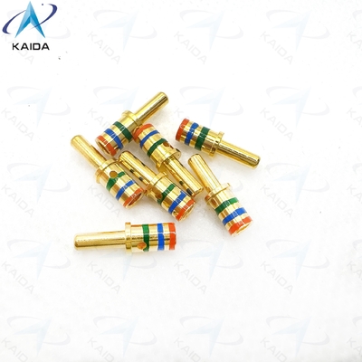 Найдите идеальные обжимные разъемы D38999 Series для ваших нужд。M39029/58-365.12# Контактный штырь. Медный сплав с золотым покрытием.