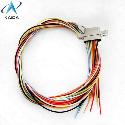 MDM Metal Shell Part Number MDM 15PH003B.15 Pins.MIL-DTL-83513 Series.Electroless Nickel.Harness-insulated wire.