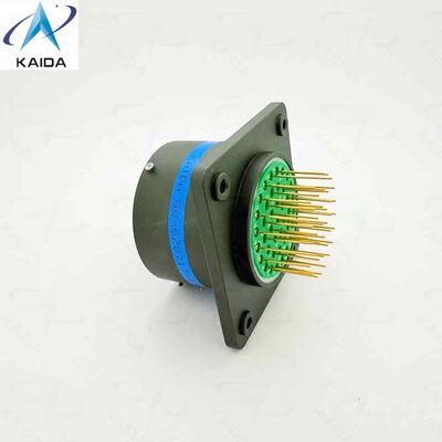 MIL DTL 38999 Серия I Коробки для установки соединителей для приемников.88-628717-41S.Корушка Размер 21,41 Контакты PCB.Оливково-зеленый кадмий.LJTP02R