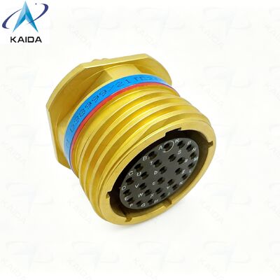 Бронзовый пассивированный MIL DTL 38999 серии III соединитель.TV01.D38999/21TE26SN.Вставка расположения 17-26.26 женских штифтов.