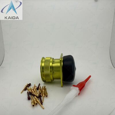 Обжимной контактный разъем ZH23-32/27B-1-B с байонетным соединением - идеальный выбор для промышленных электросистем