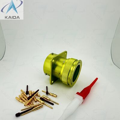 Обжимной контактный разъем ZH23-32/27B-1-B с байонетным соединением - идеальный выбор для промышленных электросистем