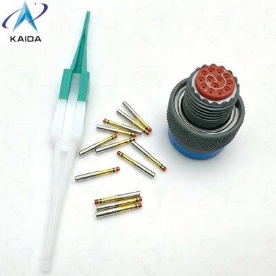 Разъем серии MILDTL38999 II, от 55°C до 85°C, номер детали MS27484T10B35S. Электрический соединительный компонент. MS27484T10B35S