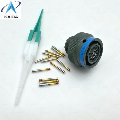 Разъем серии MILDTL38999 II, от 55°C до 85°C, номер детали MS27484T10B35S. Электрический соединительный компонент. MS27484T10B35S