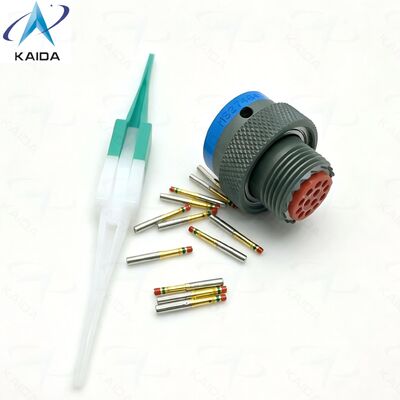 Разъем серии MILDTL38999 II, от 55°C до 85°C, номер детали MS27484T10B35S. Электрический соединительный компонент. MS27484T10B35S