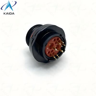 Круговой электрический разъем от 55°C до 175°C с номинальным током 5 А, обеспечивающий стабильные и долговечные электрические соединения